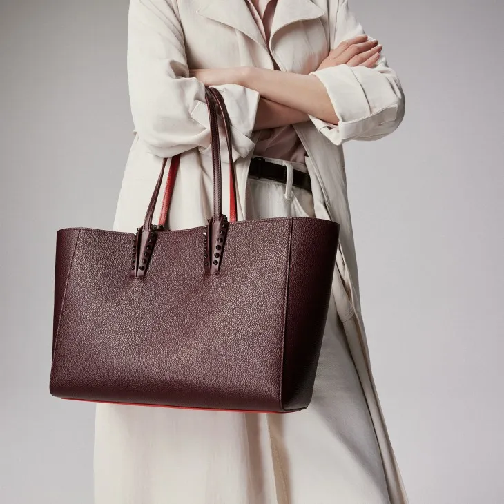 Cabata Stud Detailed Small Tote Bag