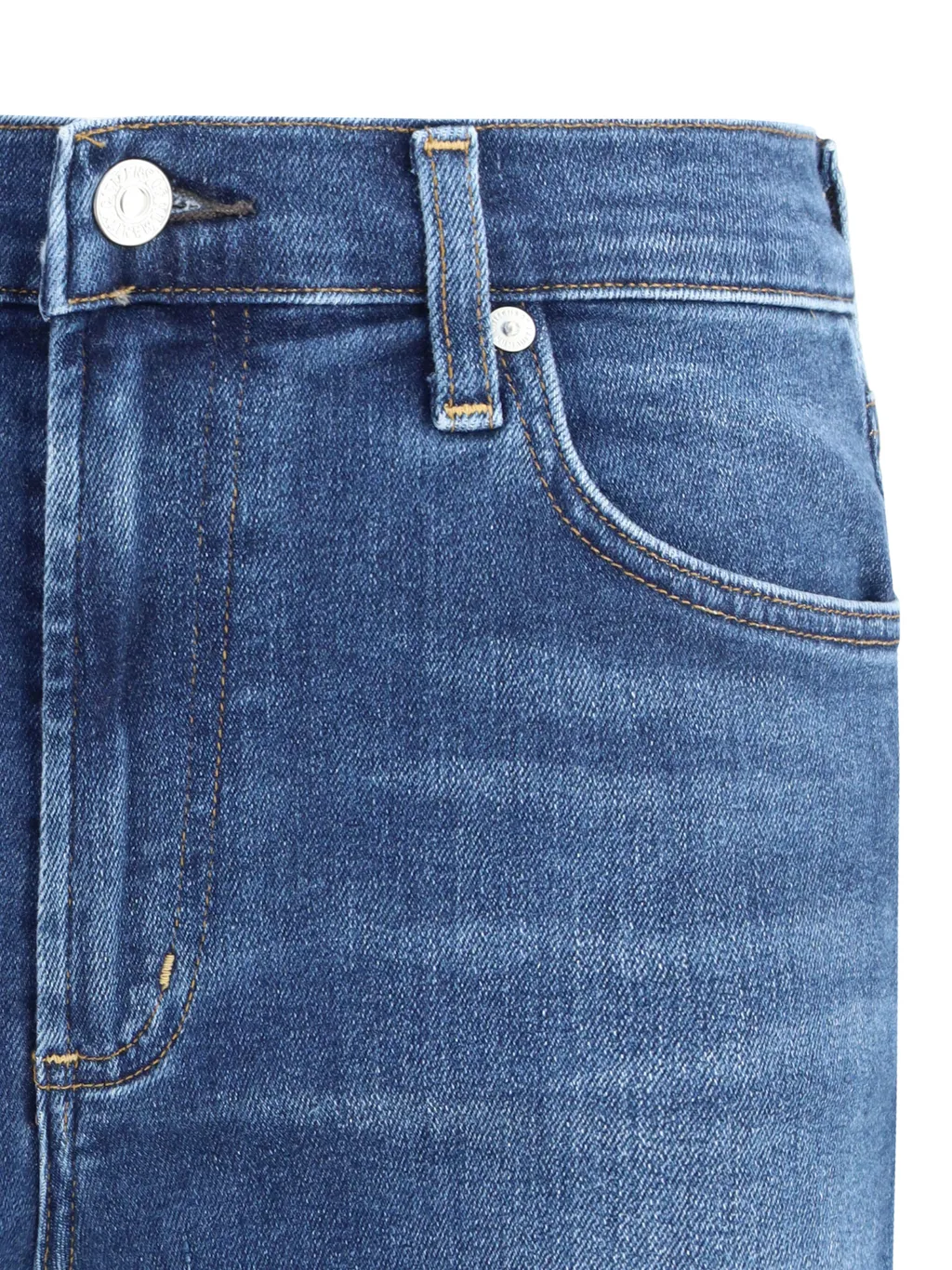 High-Waisted Flared Jeans