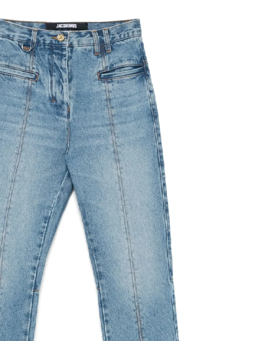 Logo Patch Denim Jeans