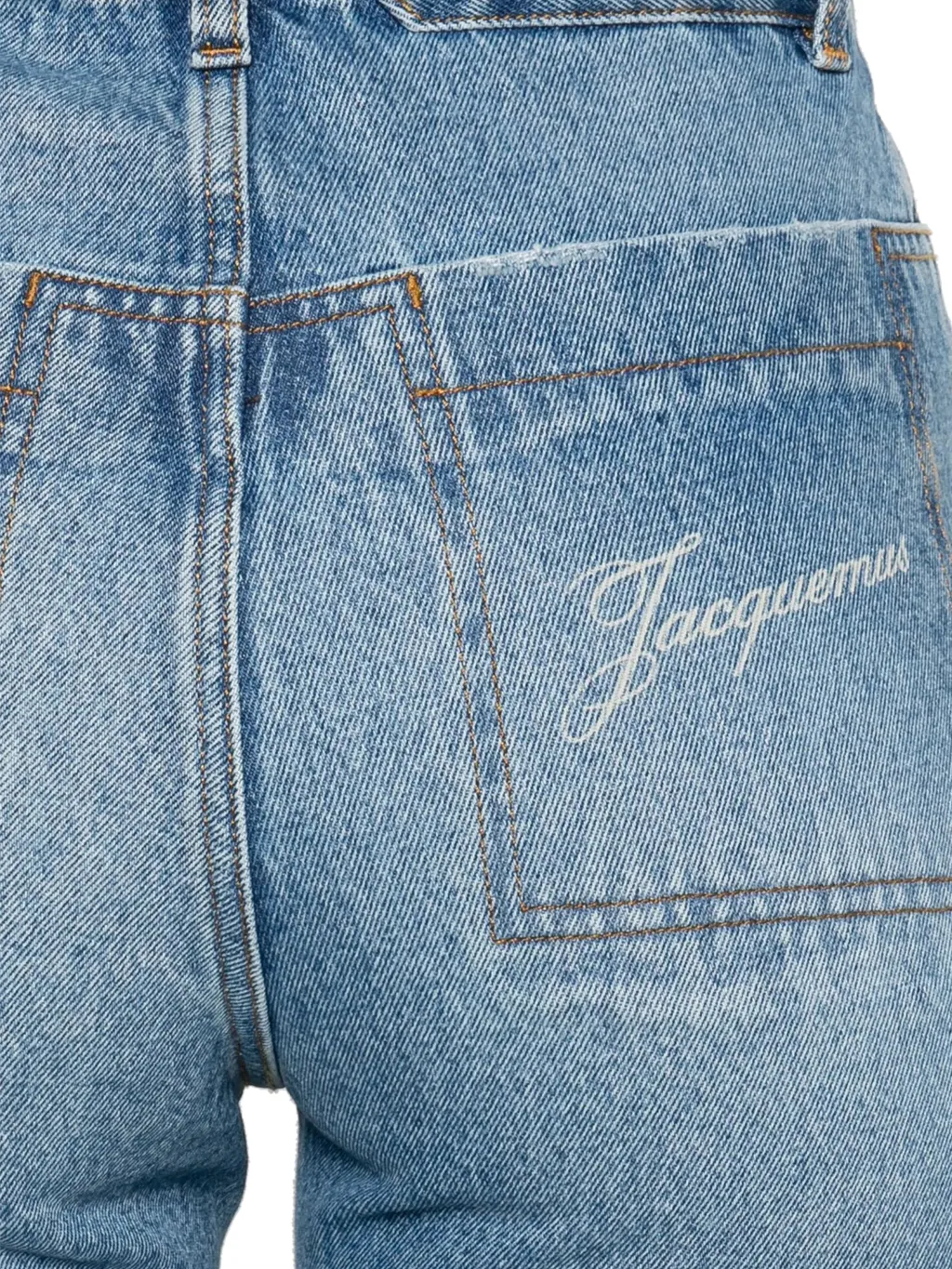 Logo Patch Denim Jeans