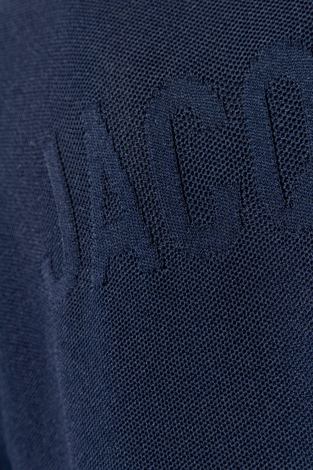 Oversized Knit Polo Shirt
