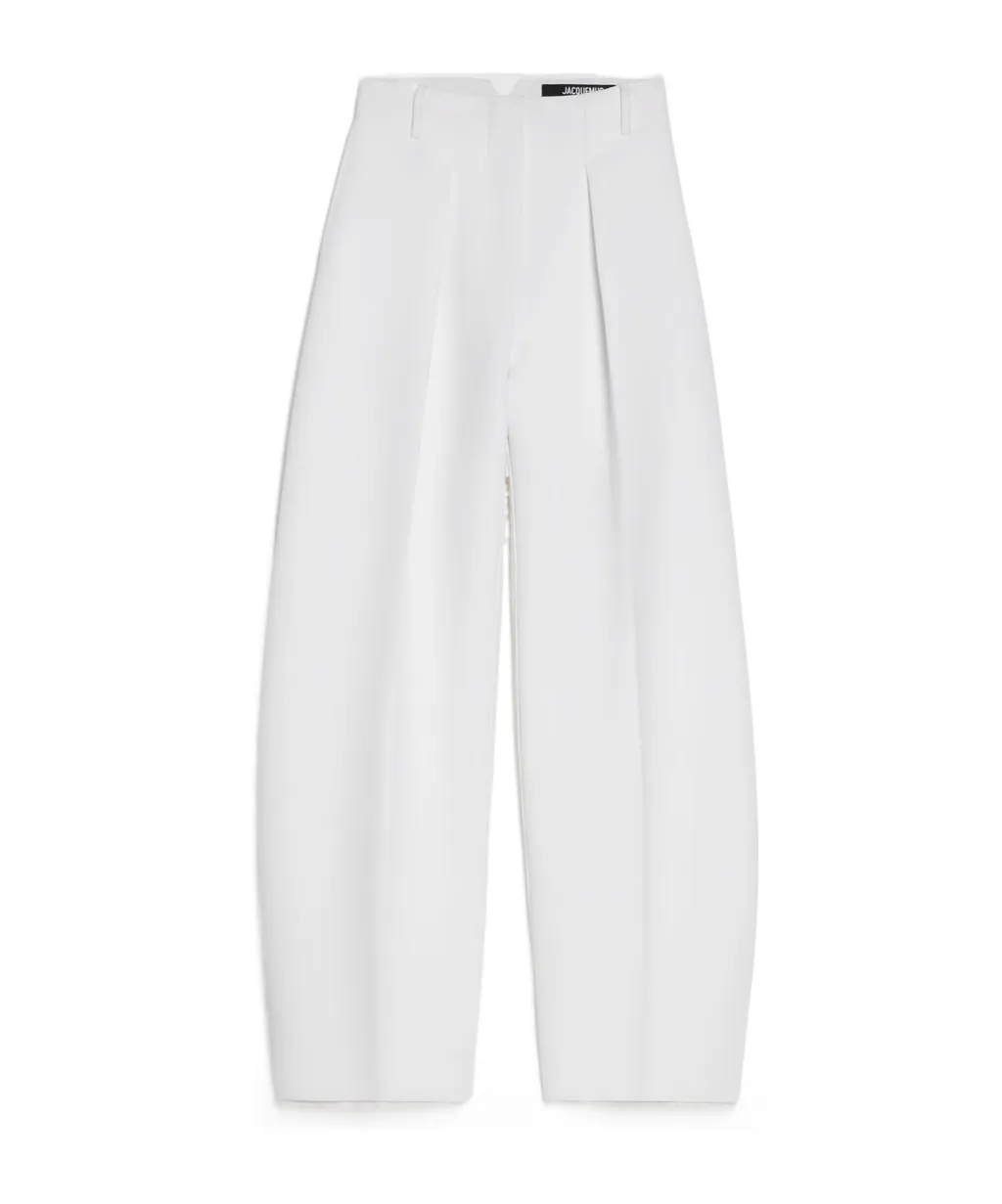 Le Pantalon Ovalo Curved Pants