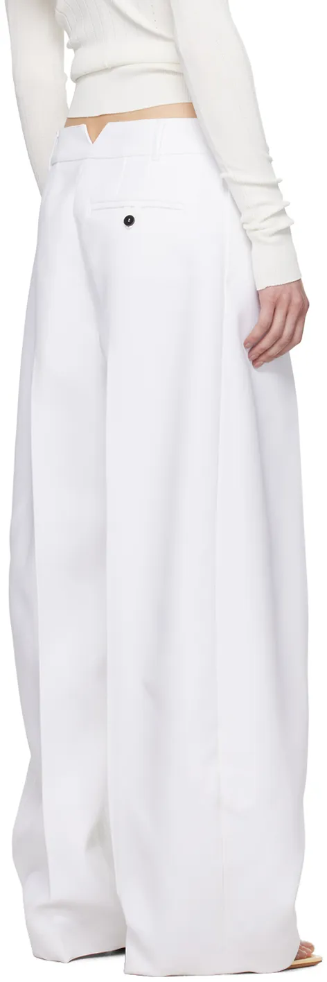 Le Pantalon Ovalo Curved Pants