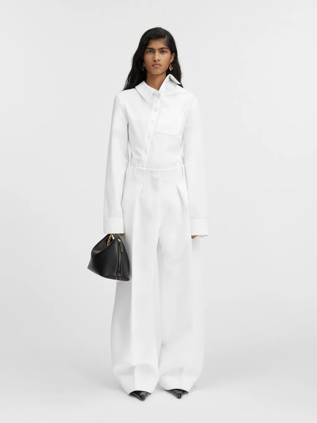 Le Pantalon Ovalo Curved Pants