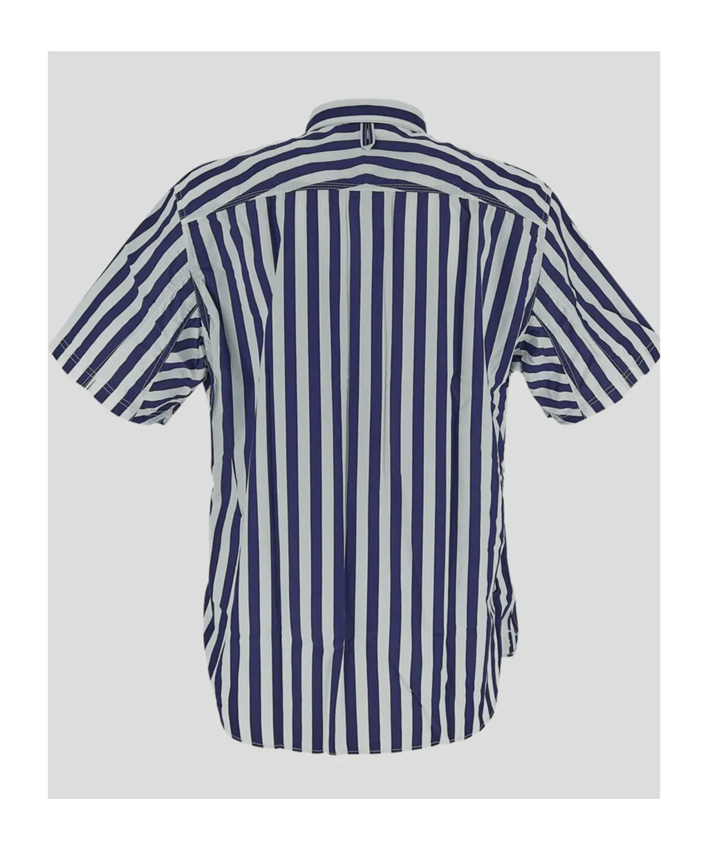 Striped Poplin Shirt