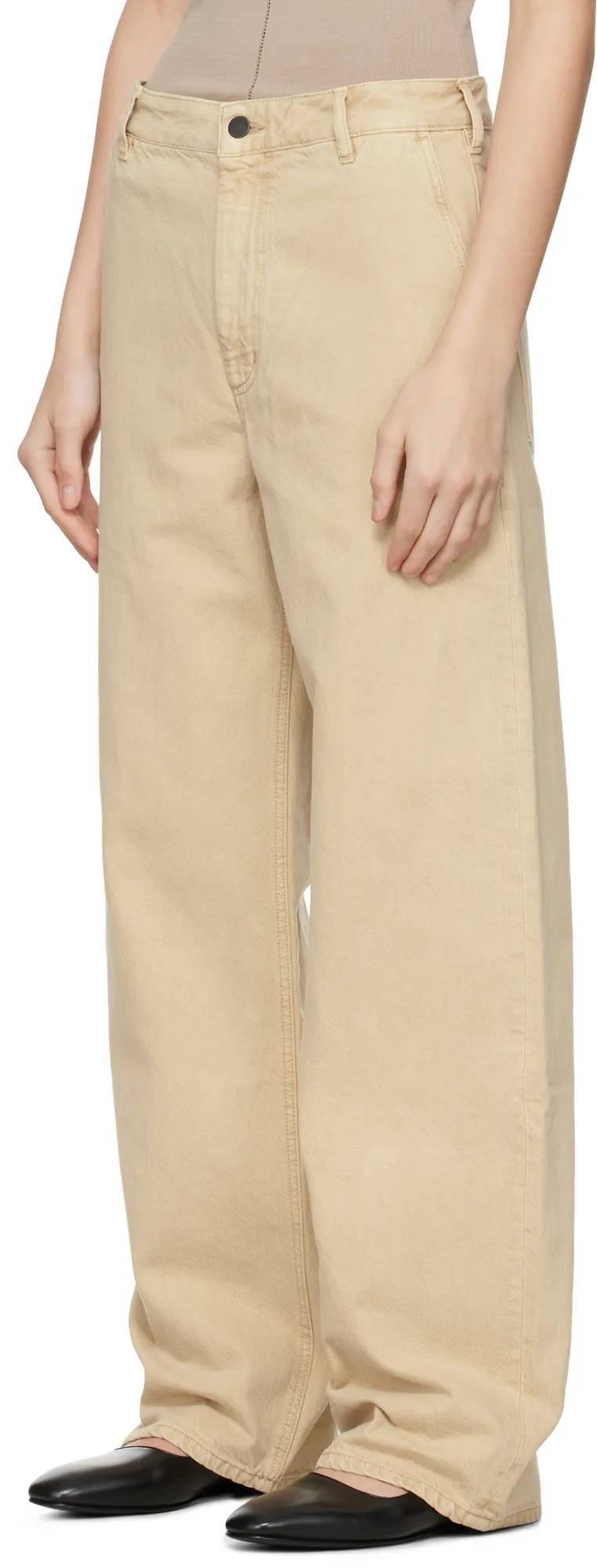 Column Leg Jeans
