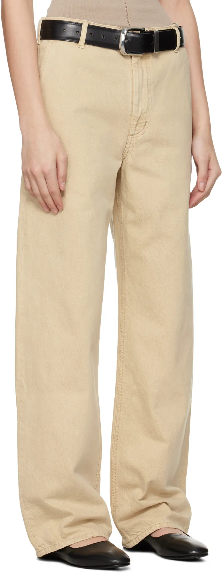 Column Leg Jeans