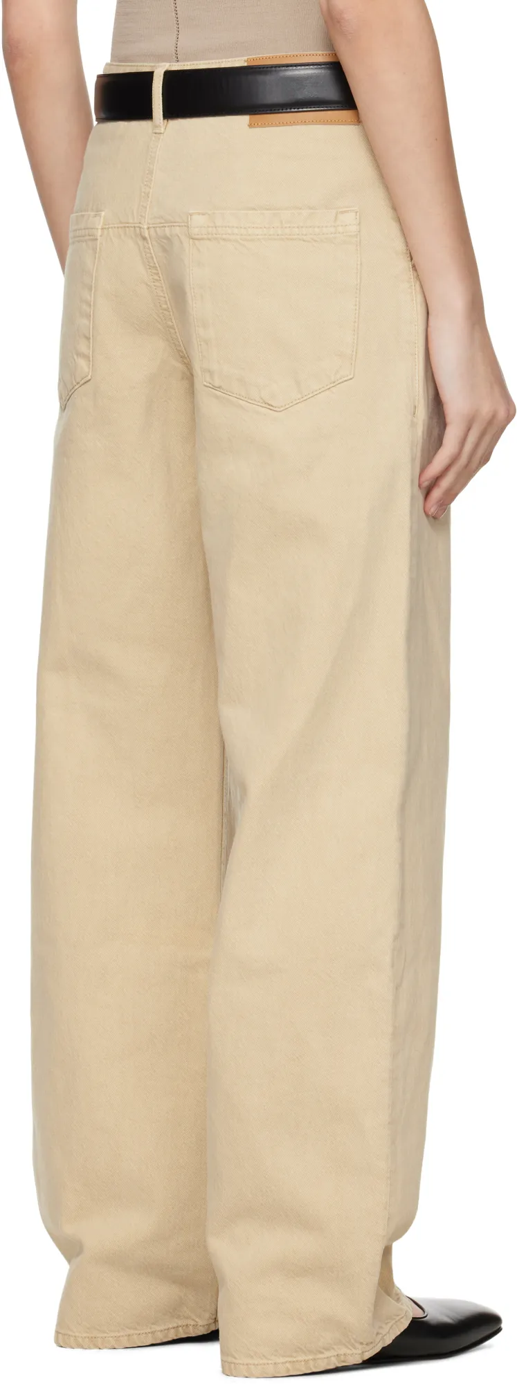 Column Leg Jeans