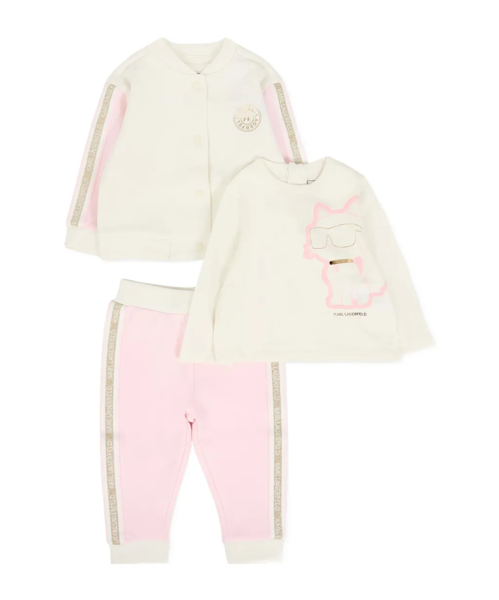 Baby Girl Suit With Choupette