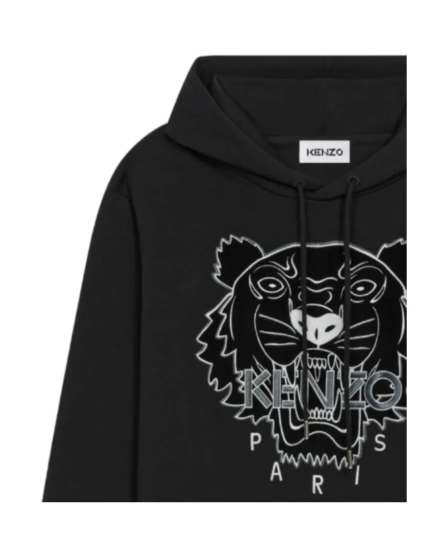 Tiger Metallic Logo Hoodie
