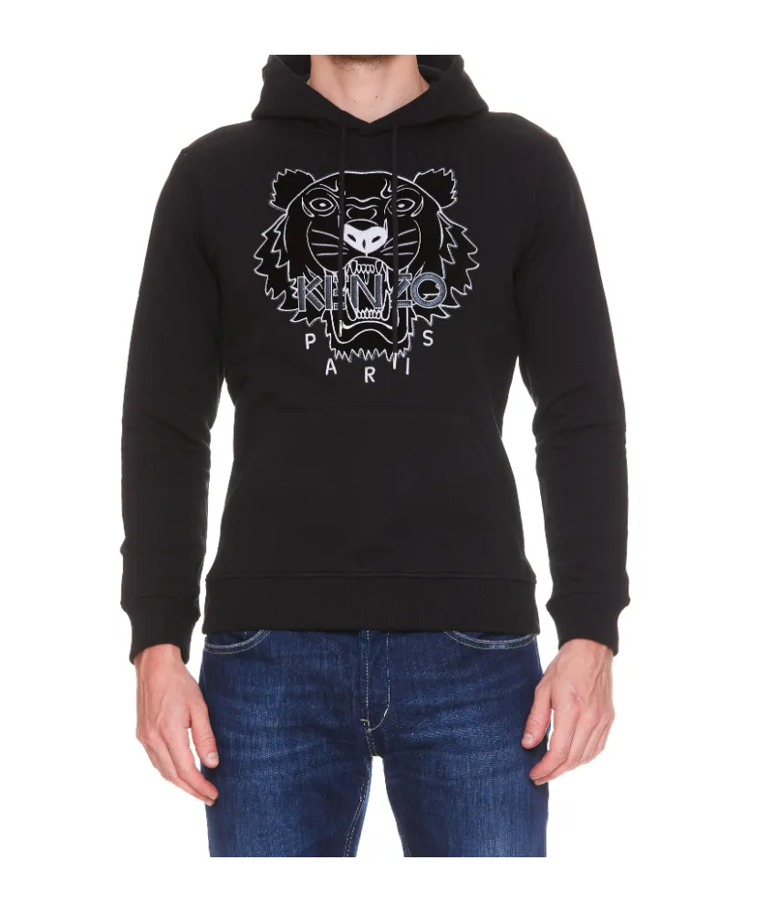 Tiger Metallic Logo Hoodie