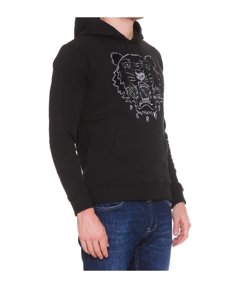 Tiger Metallic Logo Hoodie
