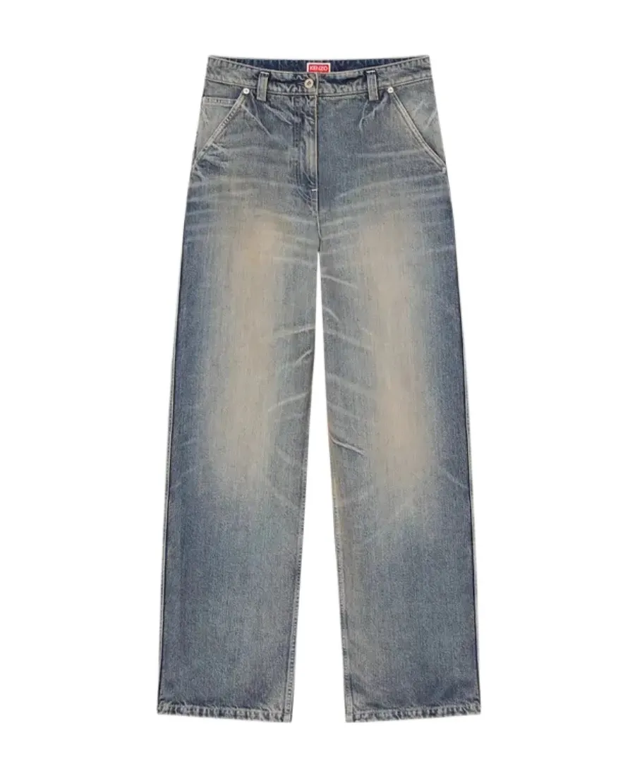 Japanese Denim Baggy Trousers