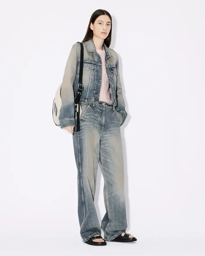 Japanese Denim Baggy Trousers