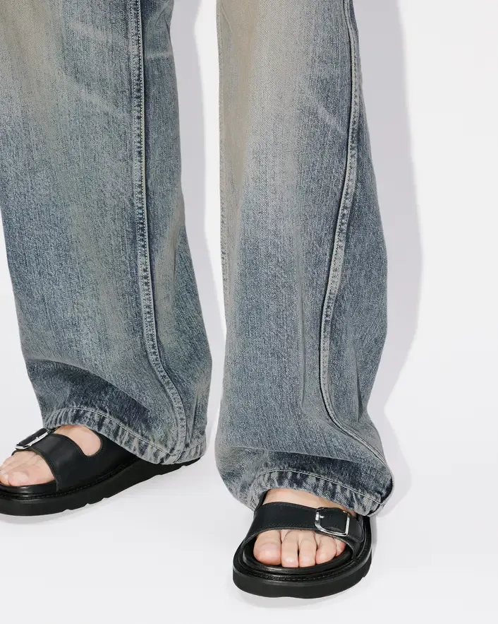 Japanese Denim Baggy Trousers
