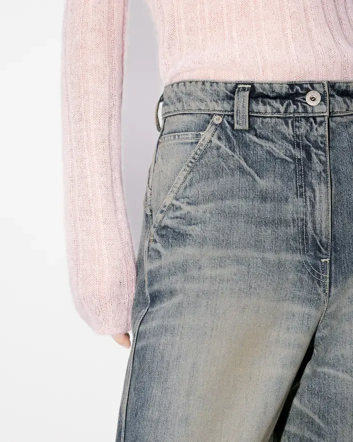 Japanese Denim Baggy Trousers