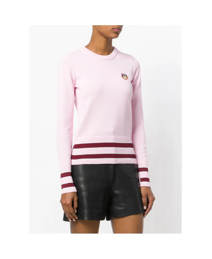 Tiger Head Pattern Pullover