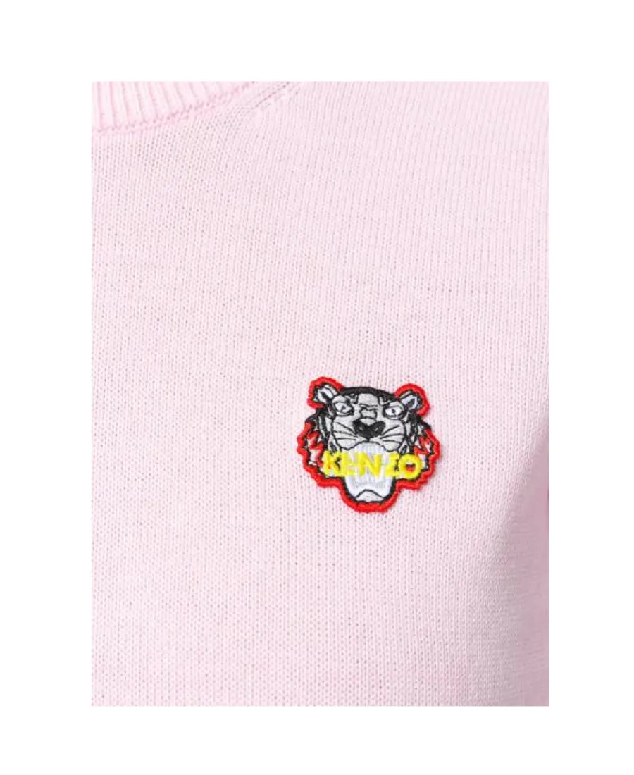 Tiger Head Pattern Pullover
