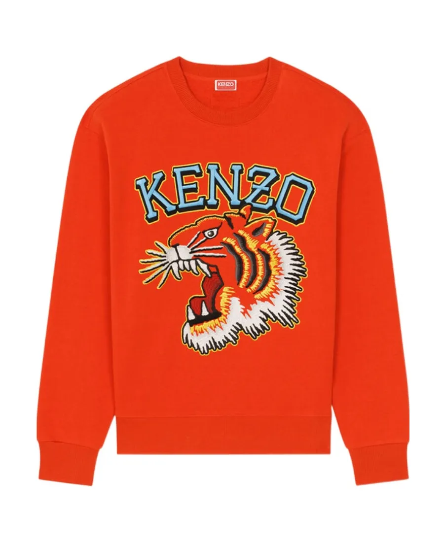 Logo Embroidered Crewneck Sweatshirt