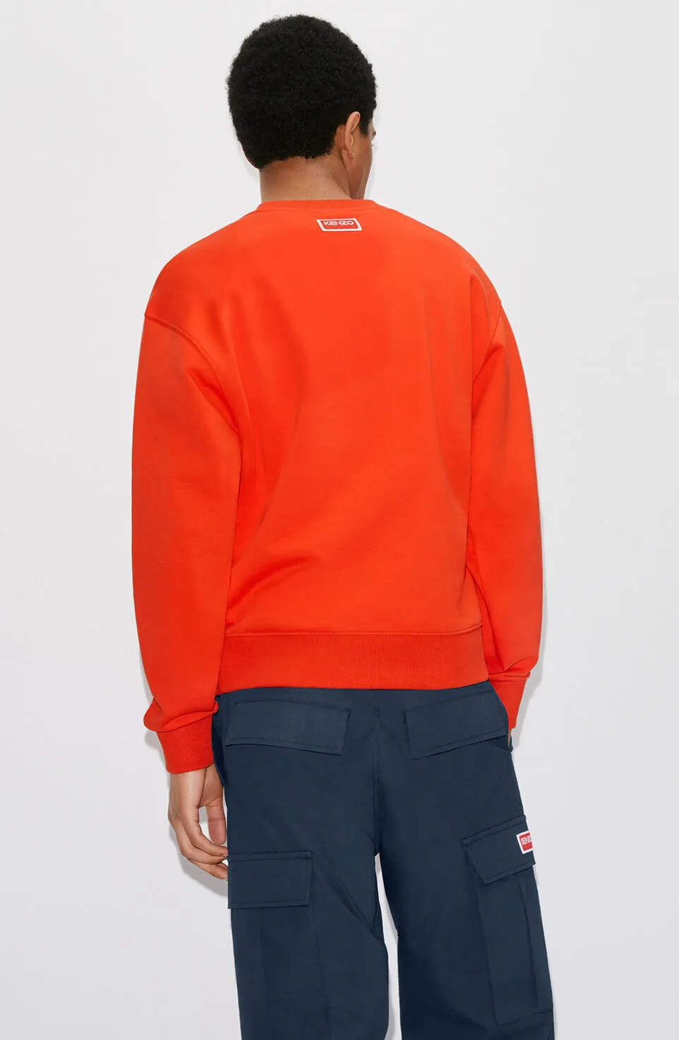Logo Embroidered Crewneck Sweatshirt