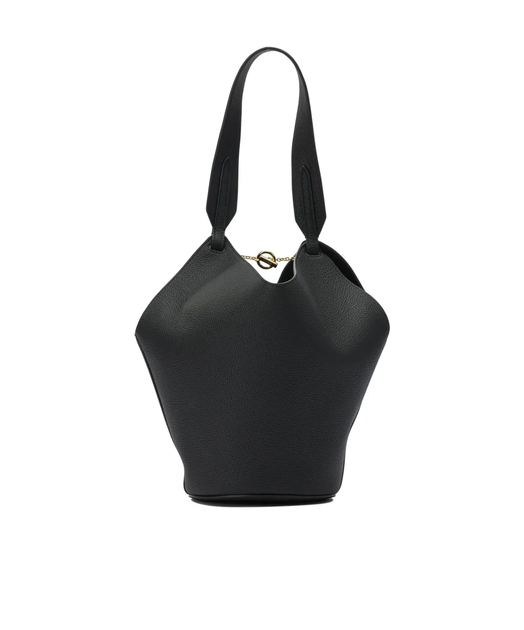 Lotus Chain Detailed Mini Tote Bag