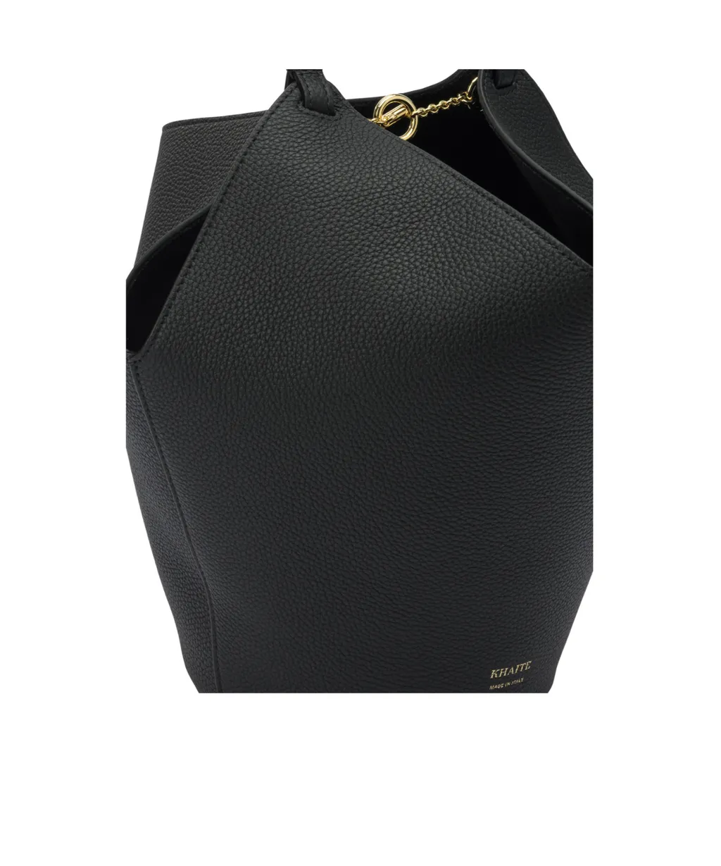 Lotus Chain Detailed Mini Tote Bag