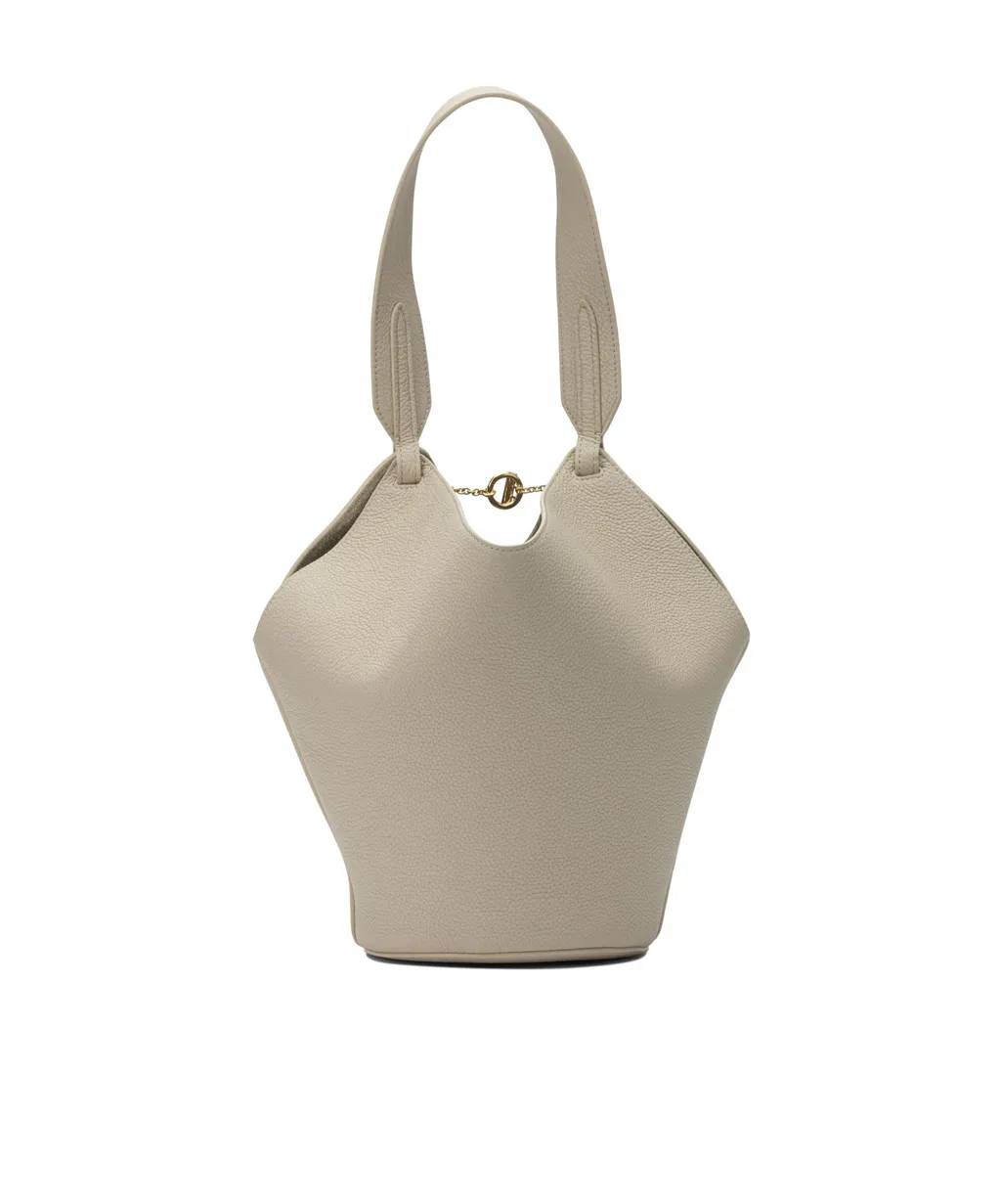 Lotus Chain Detailed Mini Tote Bag