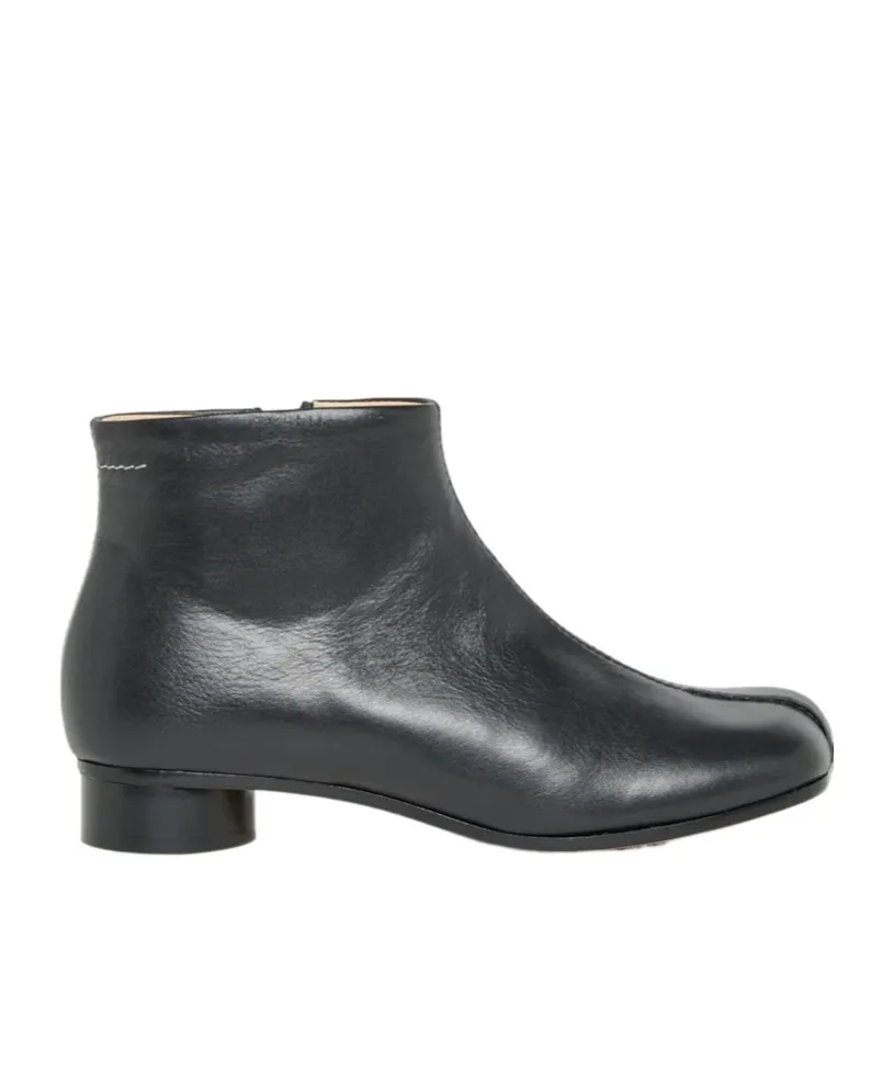 Square Toe Ankle Boots