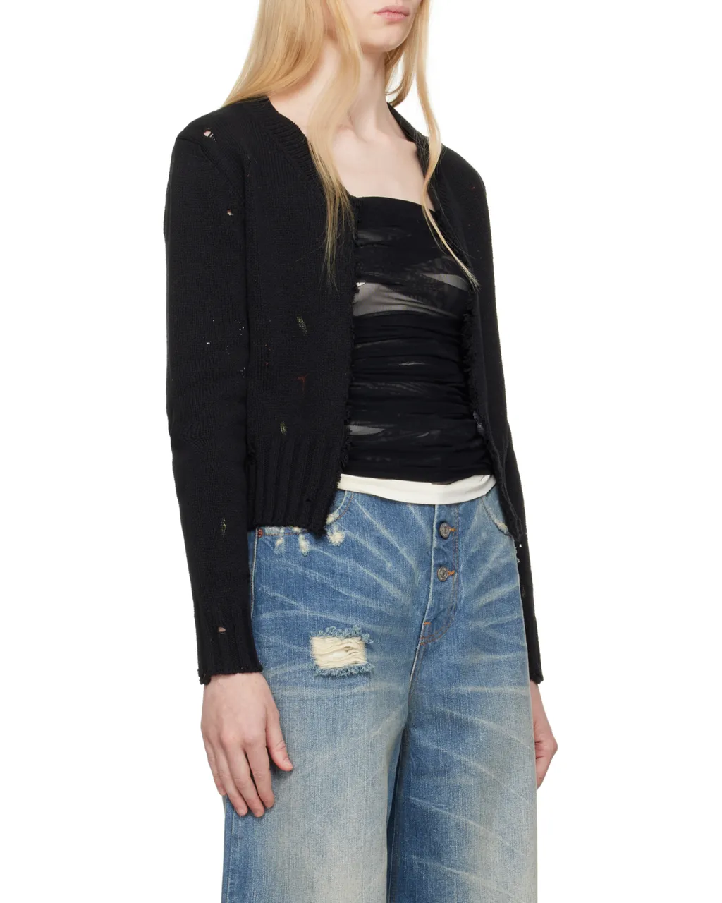 Paint Knit Cardigan