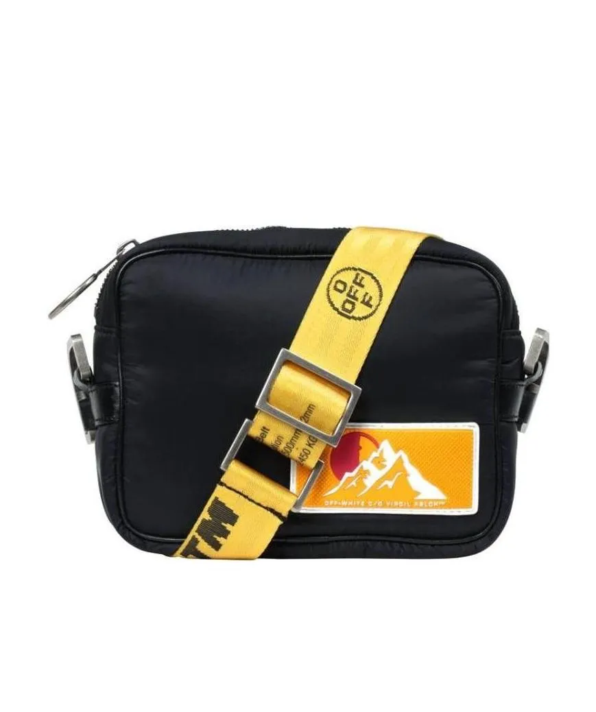 Padded Logo Shoulder Bag