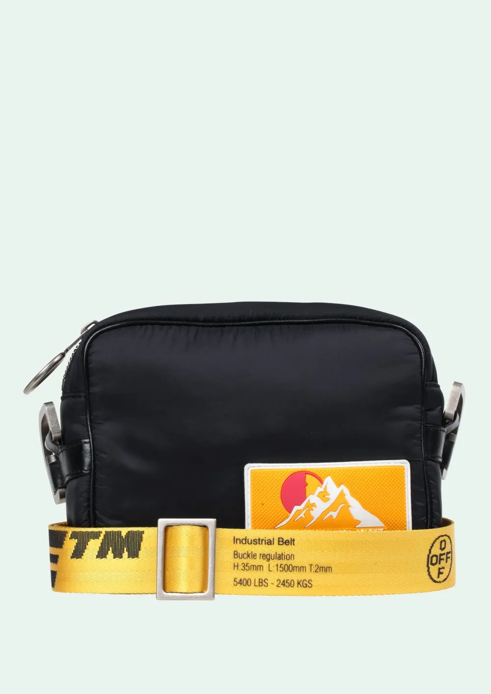 Padded Logo Shoulder Bag