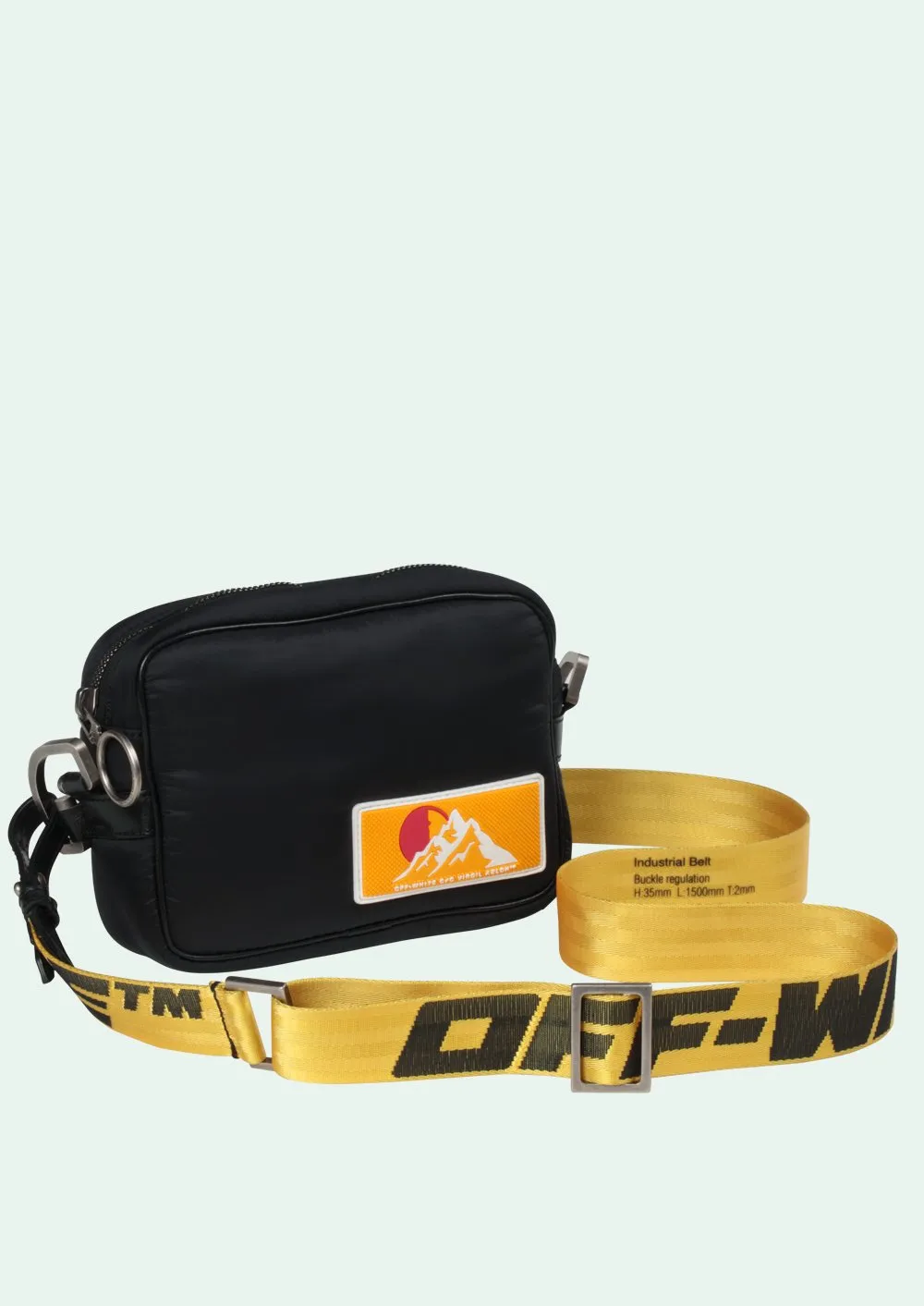 Padded Logo Shoulder Bag