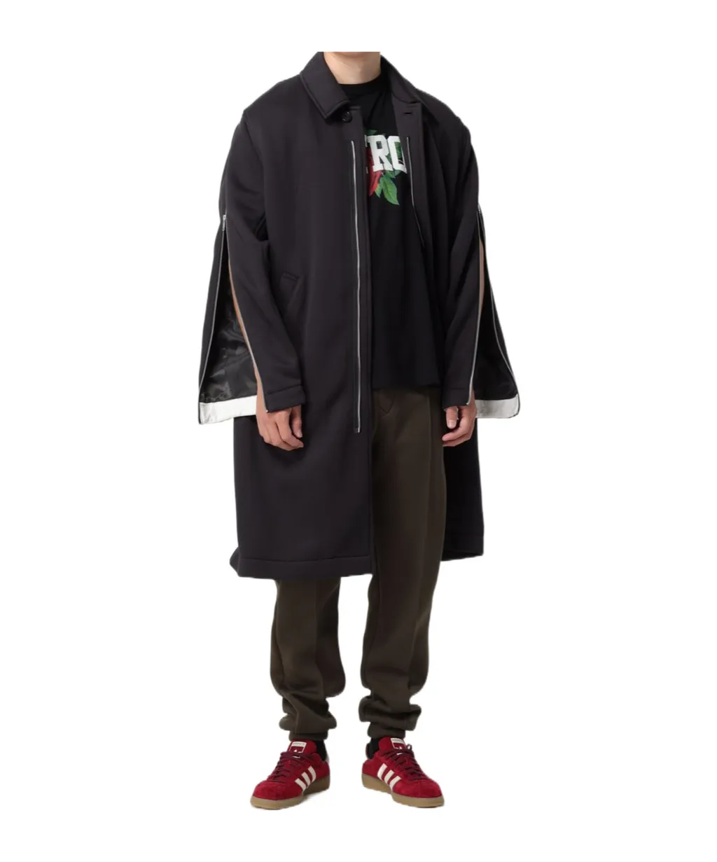 Zippered Sleeve Coat