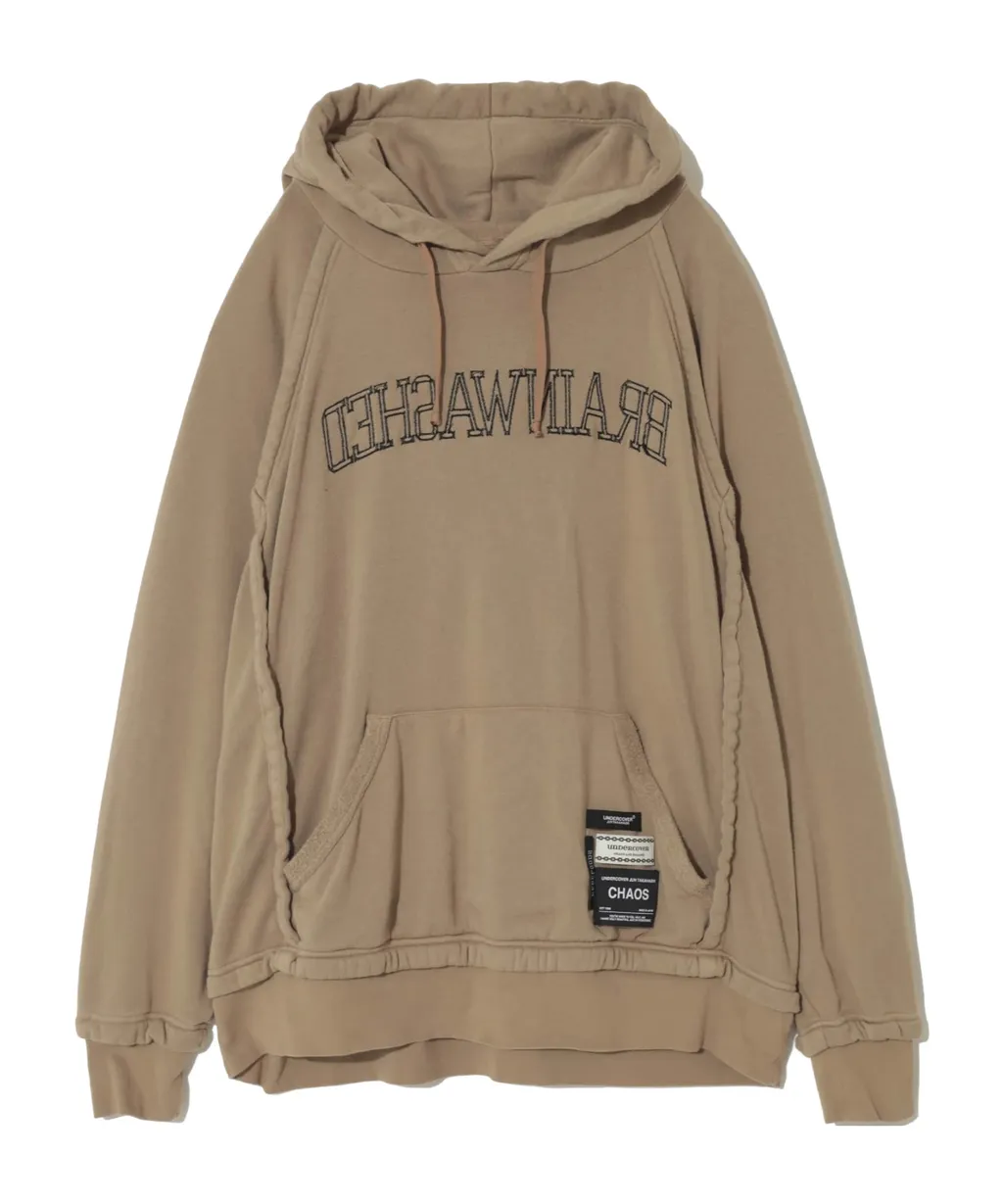 Logo Embroidered Hooded Sweater