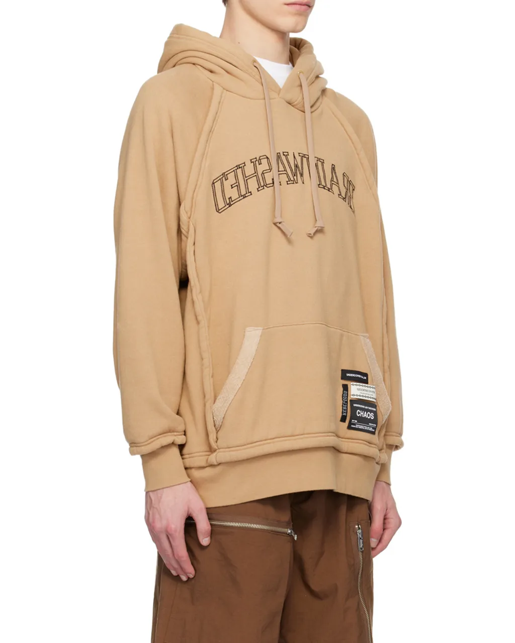 Logo Embroidered Hooded Sweater