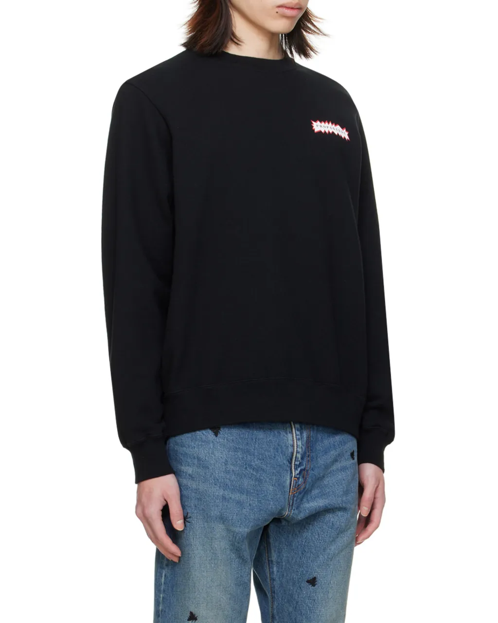 Long-Sleeved Round-Neck Sweater