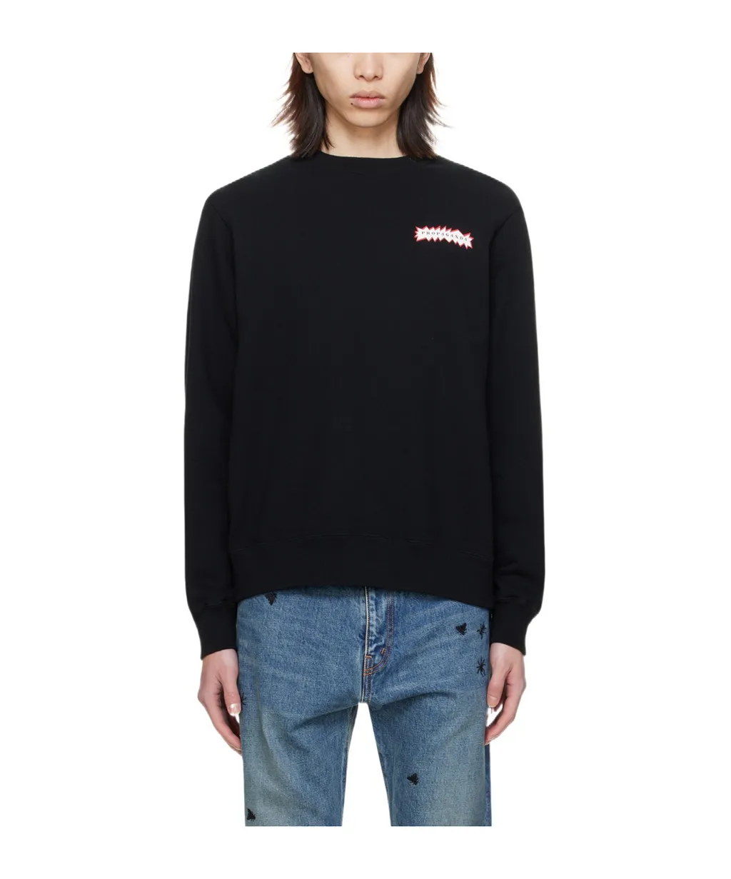 Long-Sleeved Round-Neck Sweater