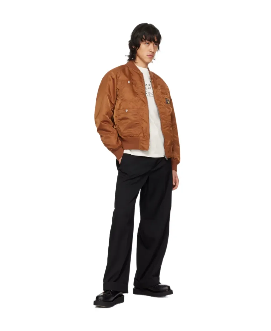 Cotton-Padded Suit With Shoulder Cuff Collar