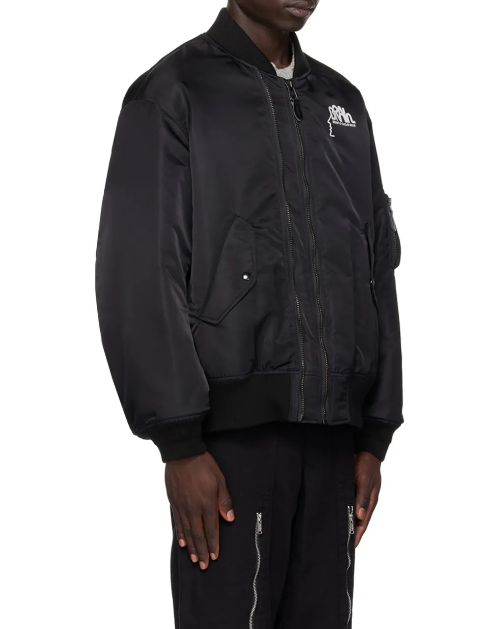 Double Zip Zipper Casual Jacket