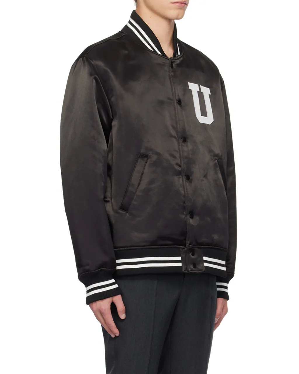 Pattern Printed Baseball Casual Jacket