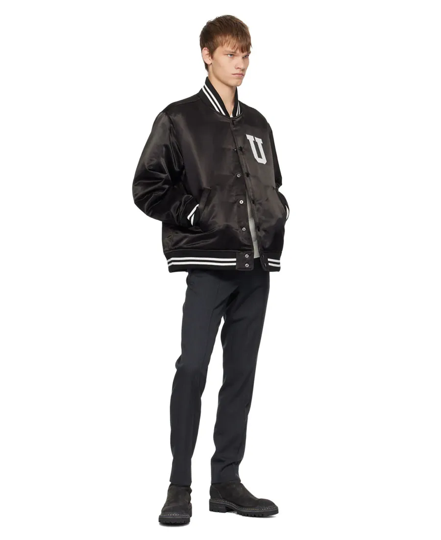 Pattern Printed Baseball Casual Jacket
