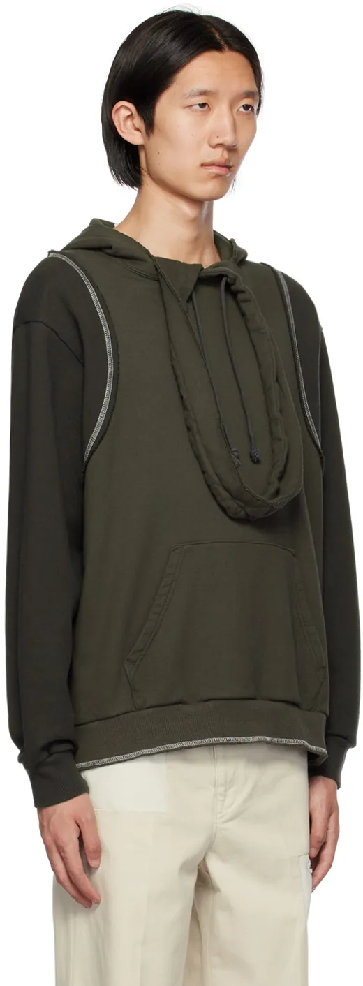 Hollow Hooded Sweater