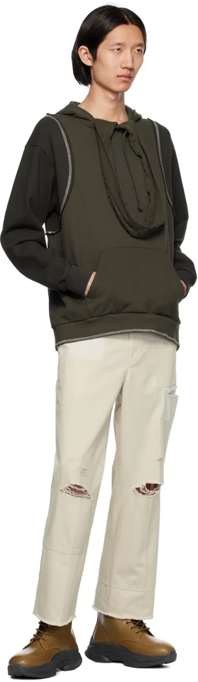Hollow Hooded Sweater
