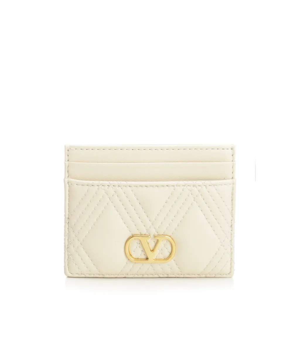 Quilted Vlogo Card Holder