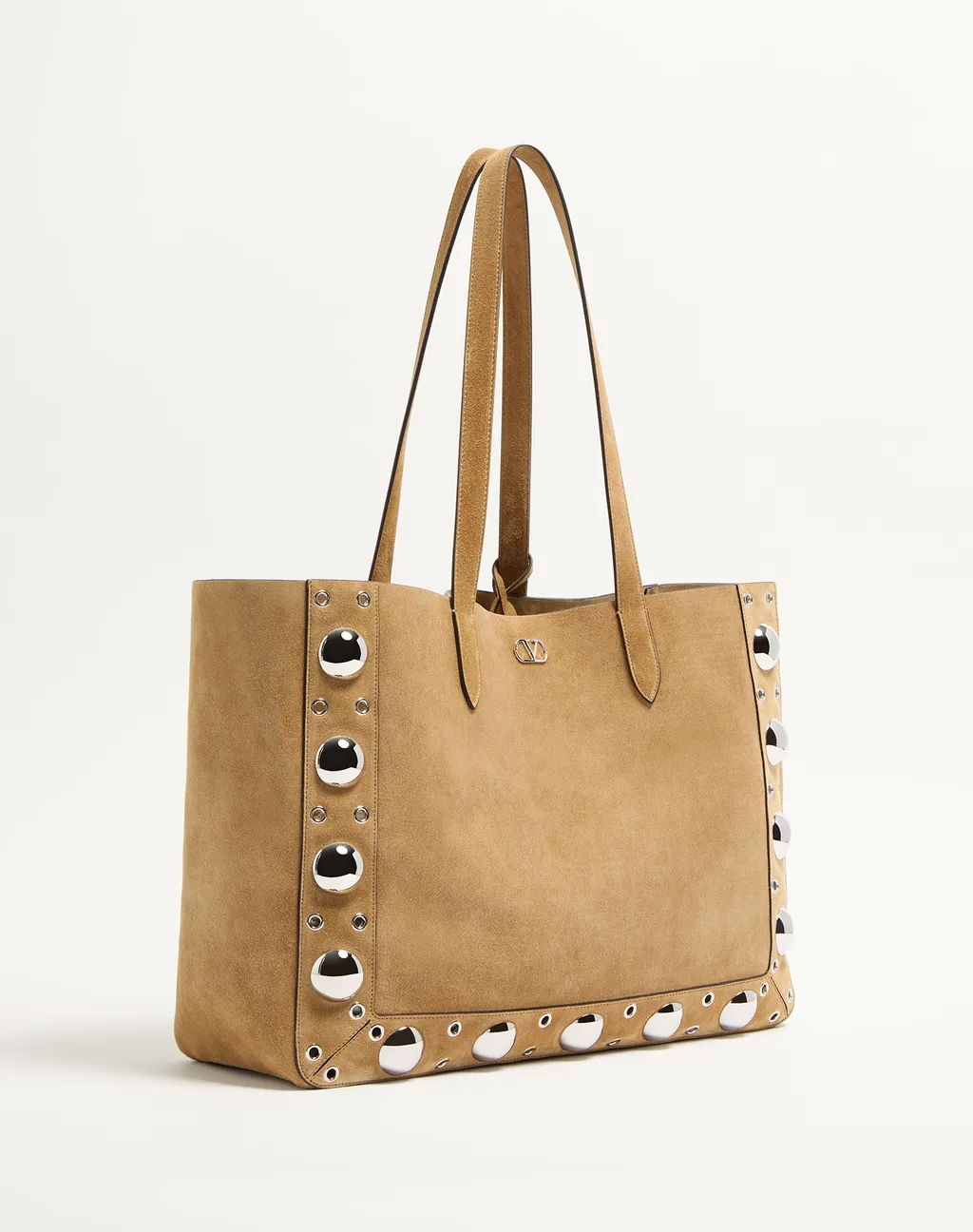Large NellcÔTe Suede Shopping Bag