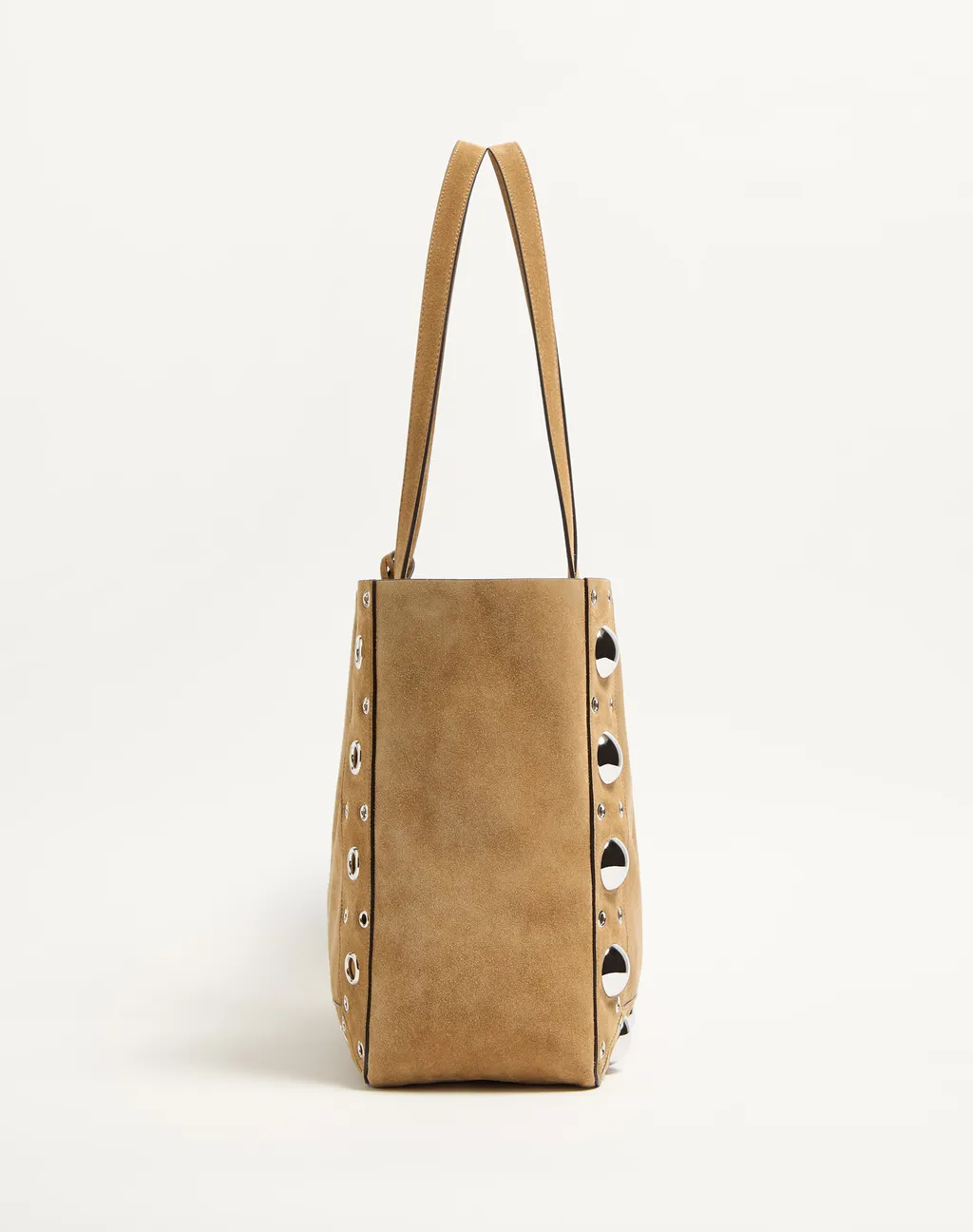 Large NellcÔTe Suede Shopping Bag