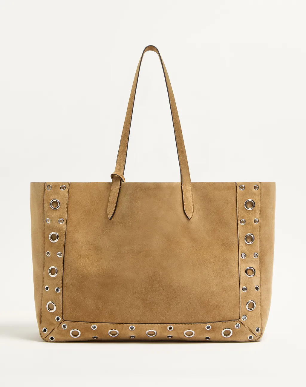 Large NellcÔTe Suede Shopping Bag