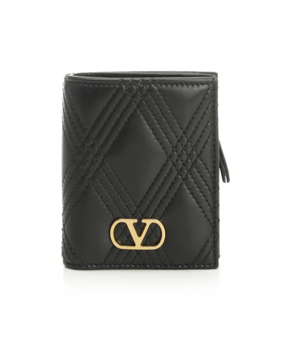 Quilted Vlogo Wallet