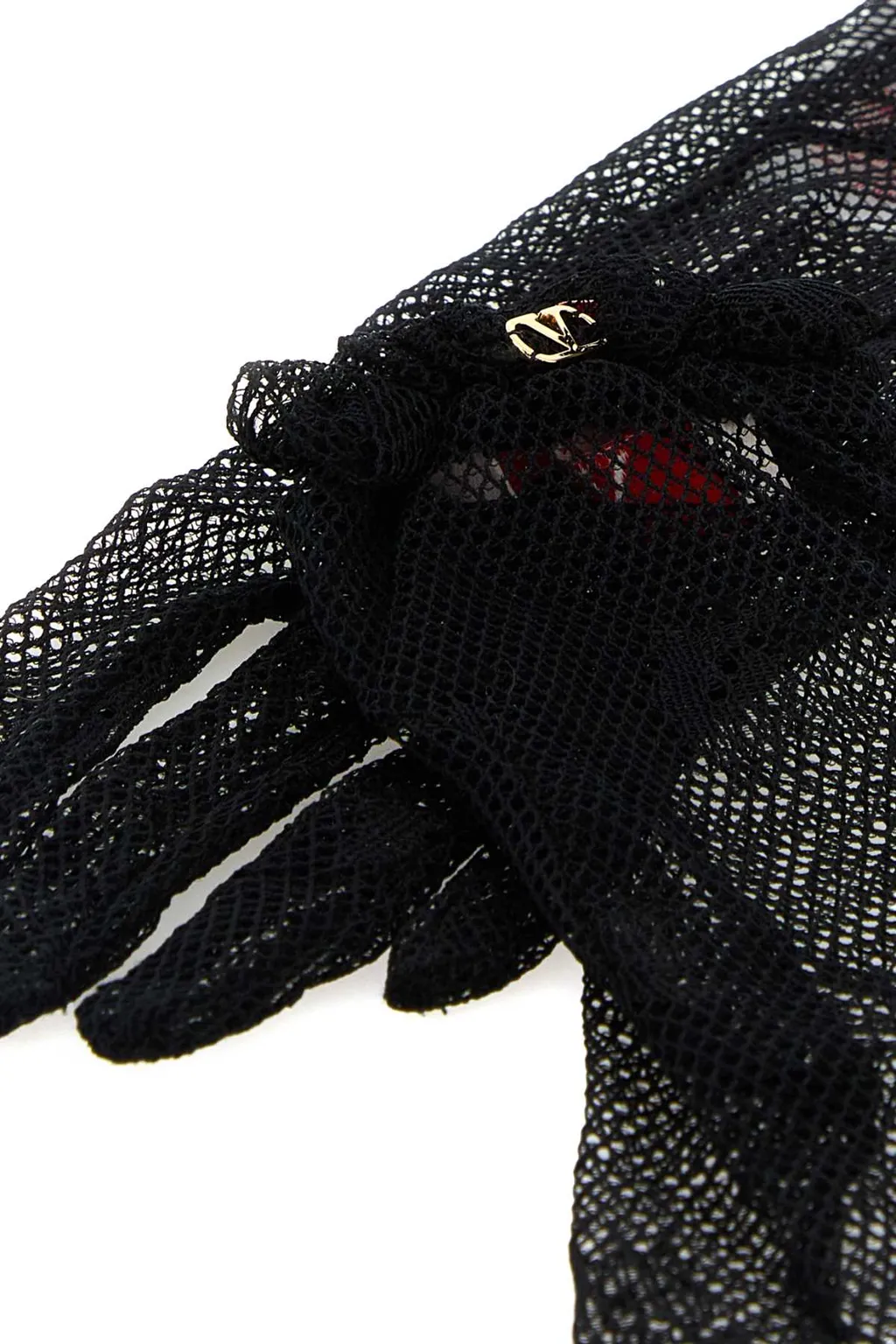 Vlogo Plaque Mesh Gloves