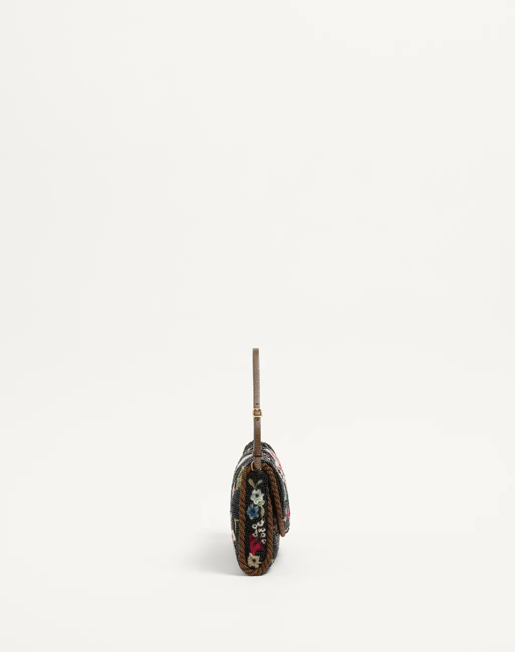 Devain Embroidered Small Shoulder Bag